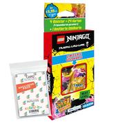 Lot avec Lego Ninjago série 8 Next Level - 1 blister (aléatoire) + 2 cartes Star Wars limitées + pochettes exclusives Collect-it