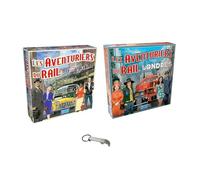 Lot Aventuriers du Rail 2 Express Londres + New York + 1 Décaps Blumie (2 Express)