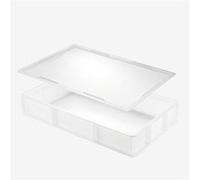 Lot bac à pâtons GN1/1 + couvercle blanc Gilac