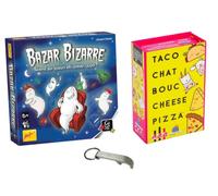 Lot Bazar Bizarre + Taco Chat Bouc Cheeze Pizza + 1 Decap Blumie