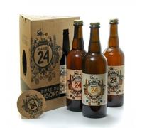 Lot Bières Brasserie Artisanale de Sarlat et Sous-bock, 3x75cl