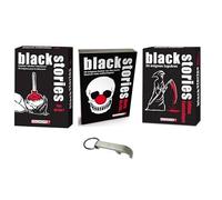 Lot Black Stories Version Française Pas De Bol + Edition Fantastique + Mort De Rire + 1 Décap Blumie - Jeu de Société - À Partir de 16 Ans