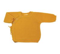 Lot brassière, bonnet et chaussons Moutarde (0-1 mois)