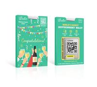 Lot cadeau de 3 Ballet REAL Bitcoin - Les cartes de stockage à froid pour cryptomonnaies les plus faciles à utiliser - Portefeuilles matériels pour cryptomonnaies avec support multi-devises et NFT