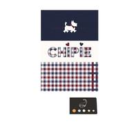 Lot Cahier de Texte Chipie Hamelin + 1 Index Adhésif Blumie (Carreaux)