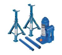 LOT CHANDELLES PLIANTES ET CRIC BOUTEILLE 2T