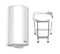Lot Chauffe-eau Électrique INITIO 150L + Trépied universel ajustable Ø513-530-560 mm - Ariston