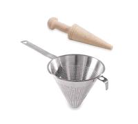 Lot chinois de cuisine en inox et pilon