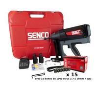 Lot cloueur à gaz béton - SENCO - GT40i-SCP + 15 000 clous 2,7 x 19 mm