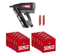 Lot cloueur à gaz charpente 34° - SENCO - SGT90I + 20 000 pointes 2.8x70mm