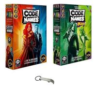 Lot Code Names Version Française + Code Names Duo + 1 Décapsuleur Blumie (Jeu de Base + Duo)