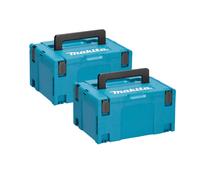 Lot coffret empilable robuste Makpac Taille 3 - MAKITA MAKPAC3_Setx2