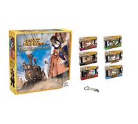 Lot Colt Express Convoyeur Et Train Blindé Version Française + 6 Bandits Tuco + Cheyenne + Doc + Ghost + Django + Belle + 1 Décapsuleur Blumie (Convoyeur + 6 Bandits)