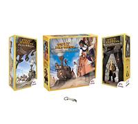 Lot Colt Express Convoyeur Et Train Blindé Version Française + Marshal Et Prisonniers + Chevaux Et Diligences + 1 Décapsuleur Blumie (Convoyeur + Marshal + Diligences)