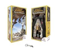 Lot Colt Express Marshal Et Prisonniers + Chevaux Et Diligence Version Française + 1 Decap Blumie (Marshal + Diligence)