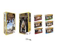 Lot Colt Express Marshall Et Prisonniers Version Française + Chevaux Et Diligences + Extensions Bandits + 1 Décapsuleur Blumie (Marshal + Diligences + 6 Bandits)