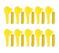 Lot complet de 10 têtes d'insertion en nylon et plastique pour changement de pneus