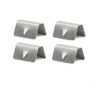 Lot complet de 12 clips en acier inoxydable pour une utilisation sûre du déflecteur de vent et de pluie sur Heko G3 Sned