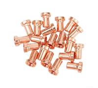 Lot complet de 65 embouts d'électrode et buses plasma pour torche PT31 avec céramique pour coupe-plasma Parkside et compatibles