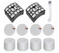 Lot complet de filtres pour aspirateurs Shark LiftAway NV601UK NV601UKT NV600UK NV700UK NV700UKT avec filtres en mousse et feutre