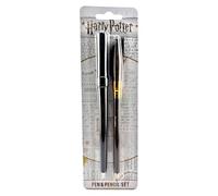Lot contenant un stylo et un crayon Harry Potter