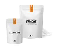 Lot CRÉATINE MONOHYDRATE 500g + L-CITRULLINE EN POUDRE 250g * le combo parfait pour vos performances
