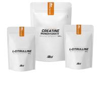 Lot CRÉATINE MONOHYDRATE 500g + L-CITRULLINE EN POUDRE 2x250g * le combo parfait pour vos performances