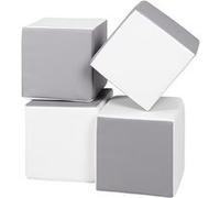 Lot cubes XXL mousse 4 pcs blanc,gris Gris G