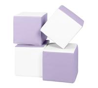 Lot cubes xxl mousse 4 pcs blanc, lilas