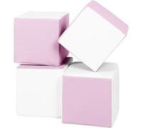 Lot cubes XXL mousse 4 pcs blanc, rose Violet G