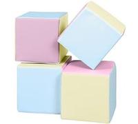 Lot cubes XXL mousse 4 pcs rose, bleu, jaune Vert G