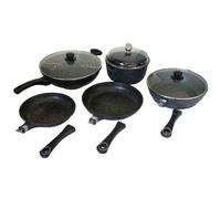 Lot Cuisson - PRADEL EXCELLENCE - 52005M - 5 Pièces - Façon Pierre - Compatibilité Tous Feux