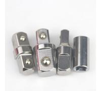 Lot d'adaptateurs carrés pour clés électriques - 1/2" / 1/4" / 3/8" - Double tête externe carrée vers connecteurs hexagonaux internes - Heavy Duty S