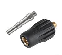 Lot d'adaptateurs de coupleur rapide en laiton pour nettoyeur haute pression avec filetage G1/4, raccords mâles et femelles pour nettoyeurs haute pression, lance à mousse et accessoires de tuyau