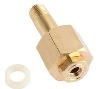 Lot d'adaptateurs de cylindre professionnels CGA 320 NPT1/4 avec joints pour régulateur d'installation réservoirs valves accessoires haute température régulateur de pression en laiton