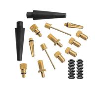 Lot d'adaptateurs de valve, 26 pièces, pour ballon de gym et matelas gonflables, Valves adaptatrices DV et SV vers AV, AV vers DV, SV vers DV, S'utilise avec pompes à pied, manuelles et de compression