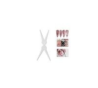 Lot d'aimants œil de chat en forme d'anneau pour ongles, aimants creux en forme d'œil de chat, outil magnétique circulaire en Y pour bricolage ou salon de manucure (argenté B, 1 pièce)