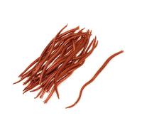 Lot D'appâts Artificiels Pour La Pêche, Pack D'appâts Pour Attraper Des Poissons Comme Les Vers De Terre, Souples Et Réalistes, Avec Une Odeur De Poisson, 5.1 Pouces, 20 Pièces