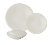 Lot d'assiettes vésuvio blanc 18 pièces