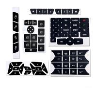Lot d'autocollants de remplacement pour Mercedes pour boutons poussoirs intérieurs de véhicule W204 SLK R172 W212 CLS W218 et autres