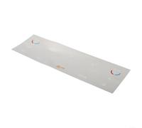 Lot d'autocollants de réparation pour bouton de climatisation en PVC argenté pour Ford S-Max et MK4, accessoire de restauration de panneau d'interrupteur intérieur automobile