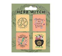 Lot d'autocollants en vinyle Herb Witch