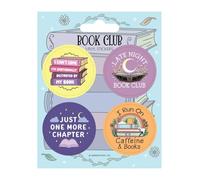 Lot d'autocollants en vinyle pour club de lecture