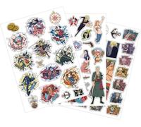 Lot d'autocollants One Piece