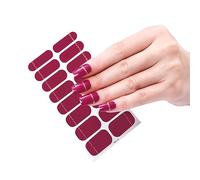 Lot d'autocollants pour lampe - Bande décorative pour vernis à ongles - Longue durée - Pas de désordre - Temps de séchage du vernis