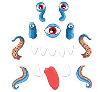 Lot d'autocollants solides en PVC HFor alloween pour les vacances. Pour la décoration Pour les arts et les pFor les artistes, feFor aturing fun effrayants designs adaptés pour une utilisation en