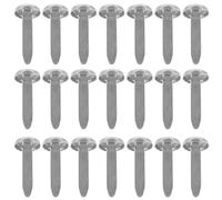 Lot de 1 000 attaches parisiennes pour travaux manuels en papier, double clous, attaches parisiennes en métal, petites attaches à tête ronde pour loisirs créatifs en papier, scrapbooking