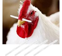 Lot de 1 000 boulons de nez de poulet en polypropylène pour empêcher efficacement le coq de manger de la volaille en plastique (1 000 pièces)