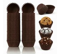 Lot de 1 000 mini caissettes en papier pour cupcakes et petits muffins, chocolats, desserts, cupcakes