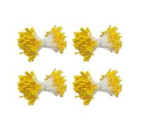 Lot de 1 050 à 1 600 étamines florales artificielles à double extrémité pour loisirs créatifs - 60 mm de long